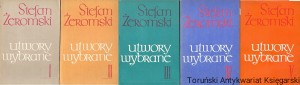 Utwory wybrane t. 1,2, 3, 4, 5 / Stefan Żeromski 