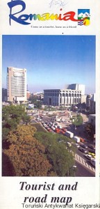 Romania : Tourist and road map / Brak autora 