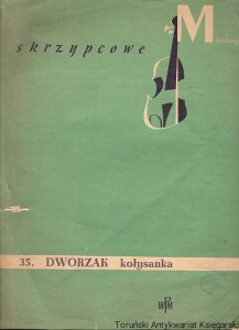Miniatury skrzypcowe : 35. Dworzak Kołysanka / Brak autora 