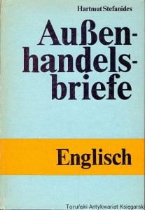 Aussenhandeldbriefe Englisch / Hartmut Stefanides 