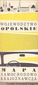 Województwo Opolskie : Mapa samochodowo krajoznawcza / Praca zbiorowa