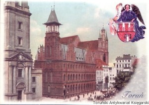 Pocztówka Toruń Budynek Poczty Głównej / Brak autora