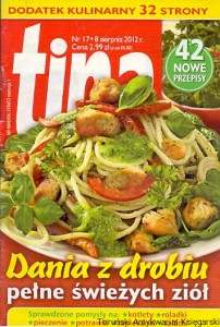 Tina nr 17, 8 sierpnia 2012 : Dania z drobiu pełne świeżych ziół / Praca zbiorowa 