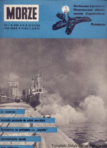 Morze nr 1/361, rok XIV, styczeń 1959 roku / Praca zbiorowa 