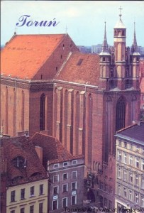 Pocztówka Toruń Kościół Najświętszej Marii Panny / Jacek Szczurek