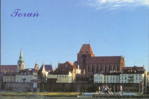 Pocztówka Toruń Panorama miasta od strony Wisły / Jacek Szczurek (fot.)