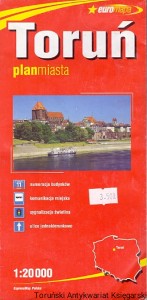 Toruń plan miasta / Praca zbiorowa