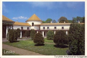 Pocztówka : Bieszczady : Lesko, Zamek Kmitów / Ryszard Nader (fot.)