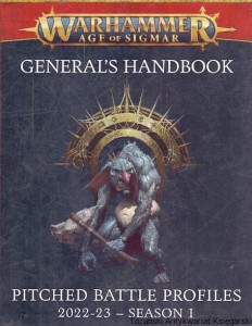 Warhammer Age of Sigmar : General’s Handbook : Pitched Battle Profiles 2022-23 - Season 1/ Praca zbiorowa  