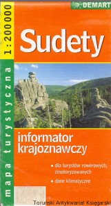 Sudety : Informator krajoznawczy : Mapa turystyczna / Praca zbiorowa 