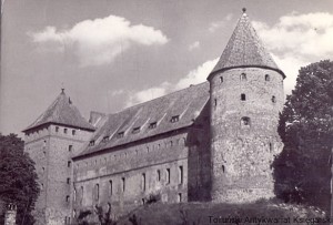 Pocztówka : Bytów : Zamek pokrzyżacki  (XIV/XV w) / A. Zborski (fot.) 