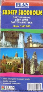 Sudety Środkowe : Góry Kamienne, Góry Sowie, Góry Wałbrzyskie / Praca zbiorowa 