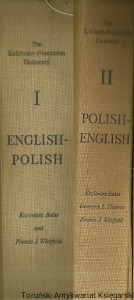 English-Polish, Polish-English Volume I, II / Kazimierz Bulas, Francis J. Whitfield, Lawrence L. Thomas 