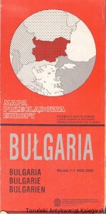 Bułgaria : Mapa przeglądowa Europy / Praca zbiorowa 