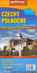 Czechy północne : Mapa atrakcji turystycznych / Praca zbiorowa 