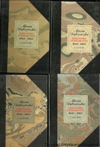 Dzienniki powojenne 1945-1965 t. 1,2,3,4 / Maria Dąbrowska