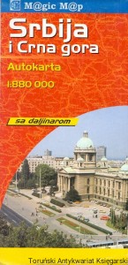 Srbija i Crna gora : Autokarta / Praca zbiorowa 