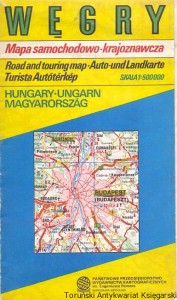 Węgry : Mapa samochodowo-krajoznawcza / Praca zbiorowa 