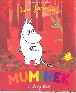 Muminek i złoty liść : opowiadanie z Doliny Muminków / na podstawie opowiadań Tove Jansson
