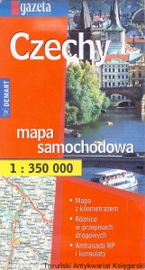 Czechy : Mapa samochodowa / Praca zbiorowa 
