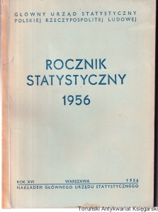 Rocznik statystyczny 1956