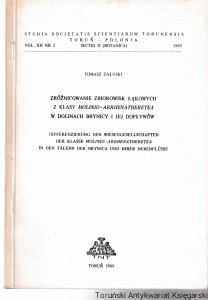 Zróżnicowanie zbiorowisk łąkowych z klasy molinio-arrhenatheretea w dolinach Brynicy i jej dopływów Differenzierung der wiesengesellschaften der klasse molinio-arrhenatheretea in den talern der Brodnica und ihrer nebenflusse / Tomasz Załuski