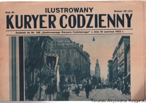 Ilustrowany Kuryer Codzienny Numer 25 (498) : Dodatek do Nr. 167 "Ilustrowanego Kuryera Codziennego" z dnia 18 czerwca 1934 r.