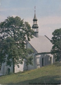 Pocztówka : Chęciny : Gotycki kościół parafialny / P. Krassowski (fot.)