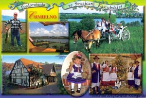 Pocztówka :  Chmielno : Wichrowe Wzgórze Kaszubska Oaza Zdrowia / brak autora