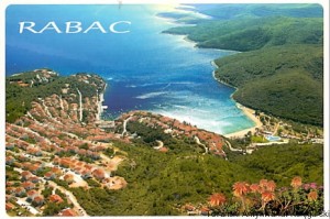 Pocztówka : Rabac / V. Bugarin (fot.)
