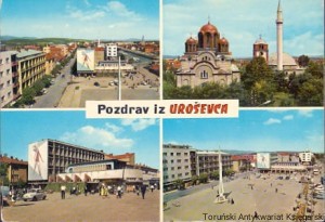 Pocztówka : Pozdraviz Urosevca : Urosevac / Brak autora 