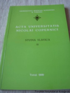 Studia Slavica III