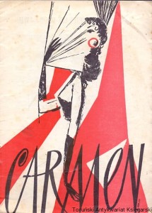 Program opery : Carmen : Georges Bizet : Opera w 4 aktach / Brak autora 