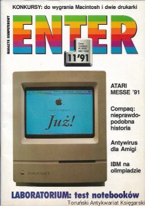 Magazyn komputerowy Enter rok 2, numer 8, Listopad '91 / Praca zbiorowa 