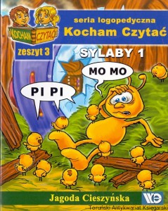 Sylaby 1 : Seria logopedyczna Kocham czytać zeszyt 3 / Jagoda Cieszyńska 