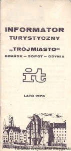 Informator turystyczny „Trójmiasto” Gdańsk-Sopot-Gdynia lato 1976 / Praca zbiorowa 