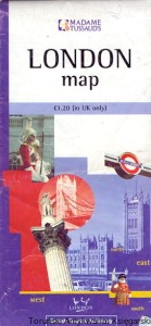 London map : Madame Tussauds / Praca zbiorowa 
