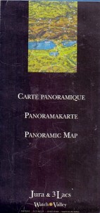Carte Panoramique : Panoramic Map : Jura & 3 Lacs / Praca zbiorowa 