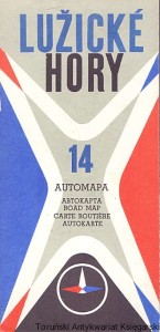 Luzicke Hory 14 Automapa / Praca zbiorowa 