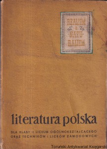 Literatura polska drugiej połowy XIX wieku: Realizm i naturalizm : Podręcznik dla klasy II liceum ogólnokształcącego oraz techników i liceum zawodowych / Janina Kulczycka - Saloni, Alina Nofer - Ładyka 