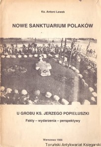 Nowe Sanktuarium Polaków : U grobu ks. Jerzego Popiełuszki : Fakty-wydarzenia-perspektywy / Ks. Antoni Lewek 