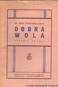 Dobra wola / Ks. Józef Schryvers C. SS. R. 