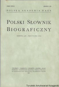 Polski Słownik Biograficzny Tom XXX/2, Zeszyt 125 Radziwiłł Jan-Radziwiłłowa / Praca zbiorowa
