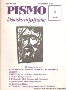 Pismo literacko-artystyczne 2/1989 / Praca zbiorowa 