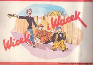 Wicek i Wacek : Ucieszne przygody dwóch wirusów w czasie okupacji na ich cześć wierszem opisane / Adam Ochocki