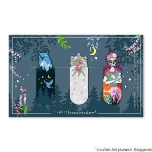 Zakładki magnetyczne Moses zestaw 3 sztuk: Mystic night / Magiczna noc