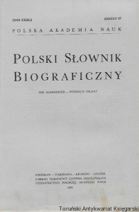 Polski Słownik Biograficzny Tom XXIII/2, Zeszyt 97 Nos Aleksander– Nussbaum Hilary / Praca zbiorowa