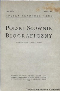 Polski Słownik Biograficzny Tom XXXI/2, Zeszyt 129 Rewoliński Teofil– Rodecki Aleksy / Praca zbiorowa