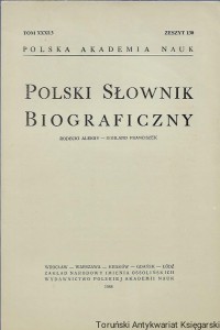 Polski Słownik Biograficzny Tom XXXI/3, Zeszyt 130, Rodecki Alkeksy-Rohland Franciszek / Praca zbiorowa