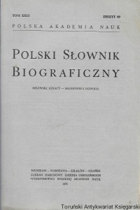 Polski Słownik Biograficzny Tom XXI/2, Zeszyt 89, Milewski Ignacy-Młodowska Jadwiga / Praca zbiorowa